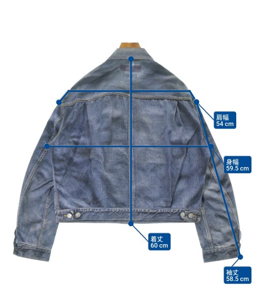 JUNYA WATANABE MAN（ジュンヤワタナベマン）デニムジャケット 青 サイズ:XL メンズ/2200649556052