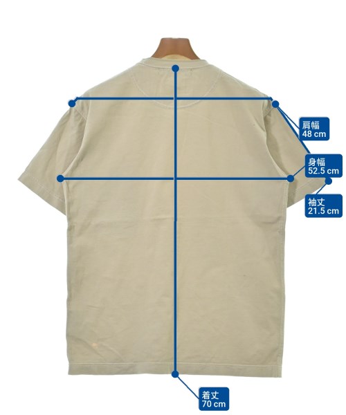 JUNYA WATANABE MAN（ジュンヤワタナベマン）Tシャツ・カットソー ベージュ サイズ:S メンズ/2200649884094