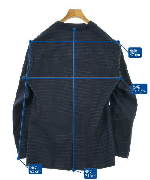 JUNYA WATANABE MAN（ジュンヤワタナベマン）テーラードジャケット 紺 サイズ:L メンズ/2200649827053