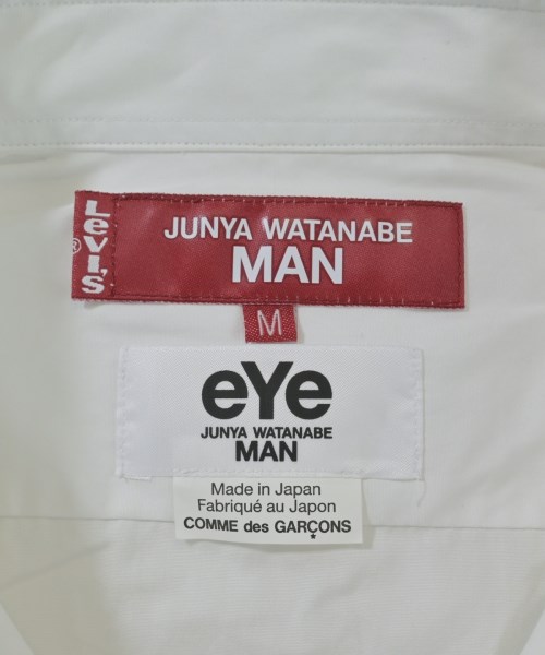 JUNYA WATANABE MAN（ジュンヤワタナベマン）カジュアルシャツ 白 サイズ:M メンズ/2200650007062