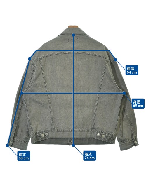 JUNYA WATANABE MAN（ジュンヤワタナベマン）デニムジャケット グレー サイズ:XS メンズ/2200650658042