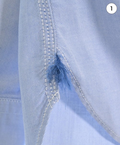 JUNYA WATANABE MAN（ジュンヤワタナベマン）カジュアルシャツ 青 サイズ:XS メンズ/2200640399092