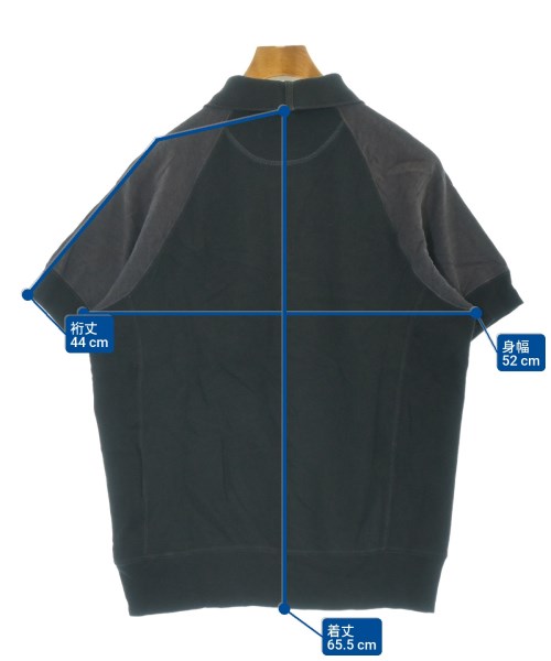 JUNYA WATANABE MAN（ジュンヤワタナベマン）ポロシャツ 黒 サイズ:S メンズ/2200644099134