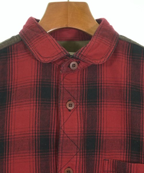 JUNYA WATANABE MAN（ジュンヤワタナベマン）カジュアルシャツ 赤 サイズ:S メンズ/2200646812069