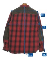 JUNYA WATANABE MAN（ジュンヤワタナベマン）カジュアルシャツ 赤 サイズ:S メンズ/2200646812069