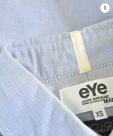 JUNYA WATANABE MAN（ジュンヤワタナベマン）カジュアルシャツ 青 サイズ:XS メンズ/2200653820019