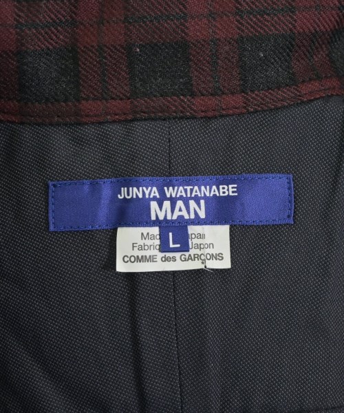 JUNYA WATANABE MAN（ジュンヤワタナベマン）カジュアルシャツ 赤 サイズ:L メンズ/2200654472026