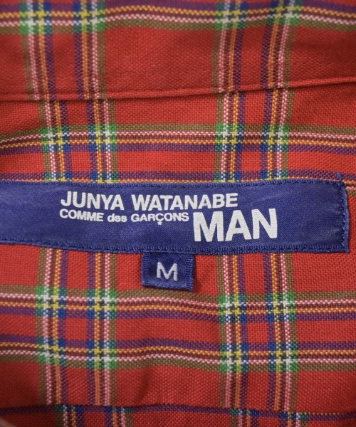 JUNYA WATANABE MAN（ジュンヤワタナベマン）カジュアルシャツ 赤 サイズ:M メンズ/2200702264061