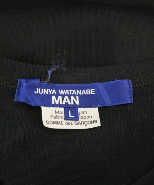 JUNYA WATANABE MAN（ジュンヤワタナベマン）Tシャツ・カットソー 黒 サイズ:L メンズ/2200704011113