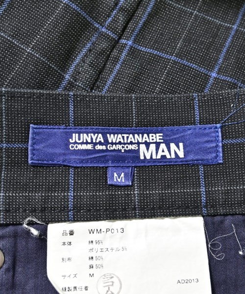 JUNYA WATANABE MAN（ジュンヤワタナベマン）スラックス 黒 サイズ:M メンズ/2200704878075
