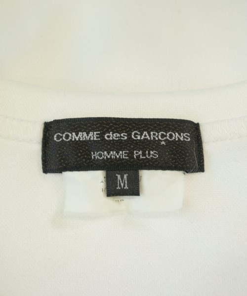COMME des GARCONS HOMME PLUS（コムデギャルソンオムプリュス）Tシャツ・カットソー 白 サイズ:M メンズ/2200705862059
