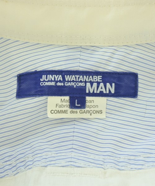JUNYA WATANABE MAN（ジュンヤワタナベマン）カジュアルシャツ 白 サイズ:L メンズ/2200707525068