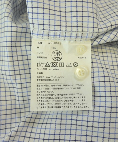 JUNYA WATANABE MAN（ジュンヤワタナベマン）カジュアルシャツ 白 サイズ:L メンズ/2200707525075