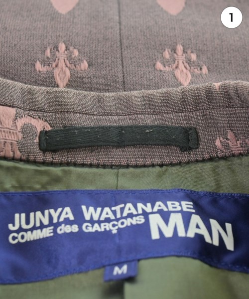 JUNYA WATANABE MAN（ジュンヤワタナベマン）テーラードジャケット ピンク サイズ:M メンズ/2200707640044