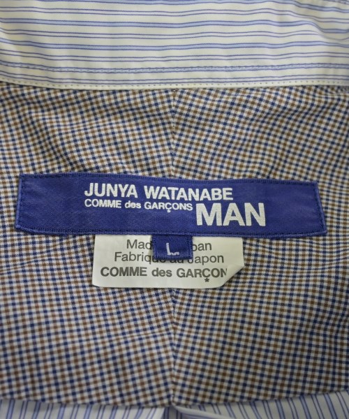 JUNYA WATANABE MAN（ジュンヤワタナベマン）カジュアルシャツ 青 サイズ:L メンズ/2200709093060