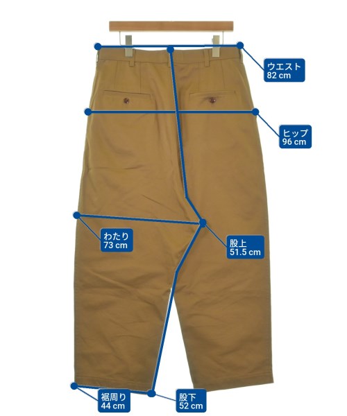 JUNYA WATANABE MAN（ジュンヤワタナベマン）チノパン ベージュ サイズ:S メンズ/2200661272053