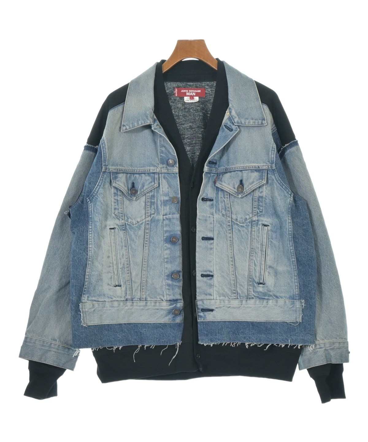 ジュンヤワタナベ　デニムジャケット JUNYA WATANABE MAN - ジュンヤワタナベマン 25SS Levi's Wネーム