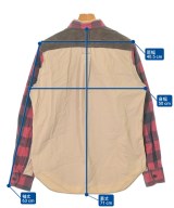 JUNYA WATANABE MAN（ジュンヤワタナベマン）カジュアルシャツ 赤 サイズ:S メンズ/2200662554011