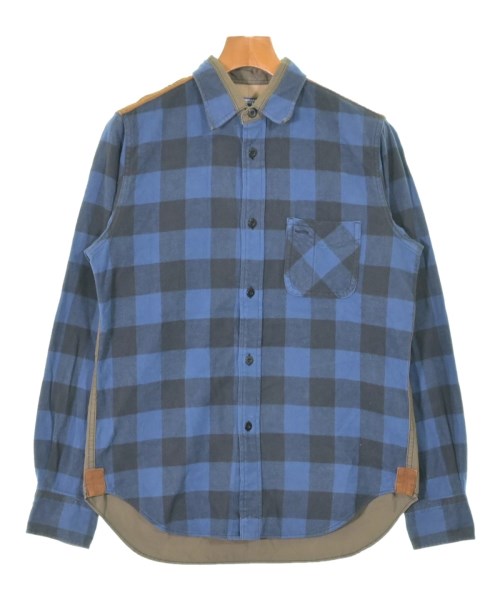 JUNYA WATANABE MAN(ジュンヤワタナベマン)カジュアルシャツ 青 サイズ:S/2200662554028