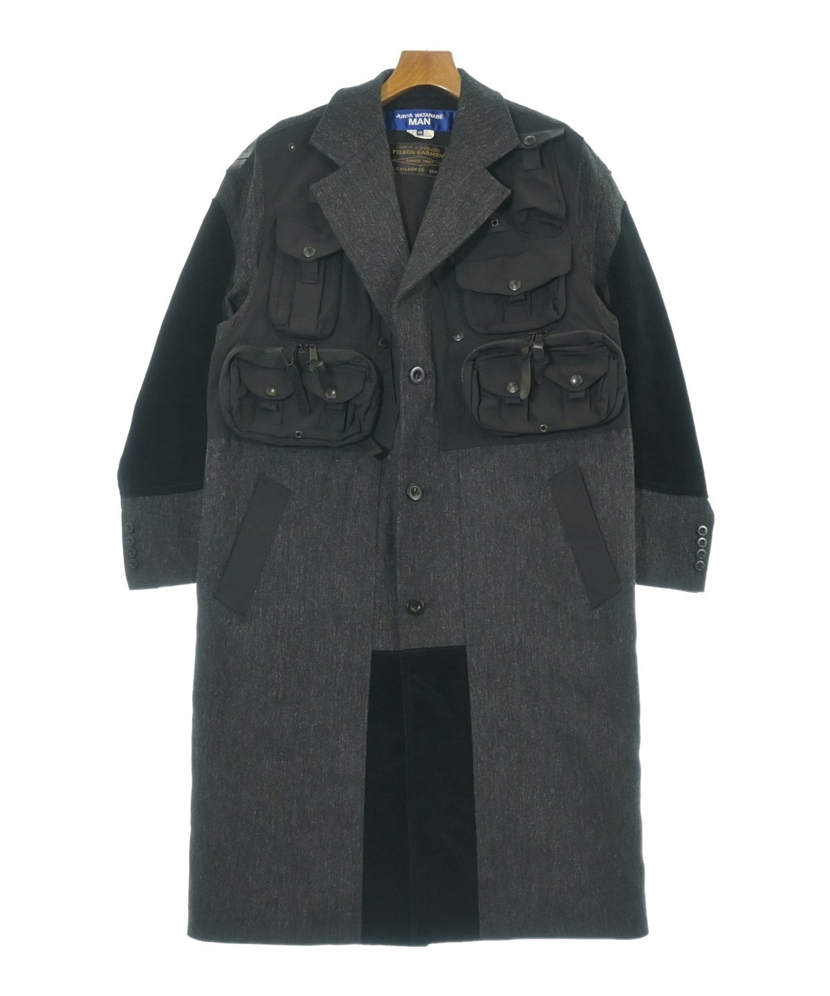 JUNYA WATANABE MAN（ジュンヤワタナベマン）チェスターコート グレー