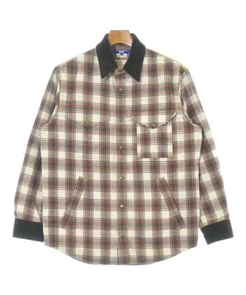 JUNYA WATANABE MAN(ジュンヤワタナベマン)カジュアルシャツ 茶 サイズ:S/2200661962022