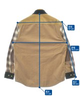 JUNYA WATANABE MAN（ジュンヤワタナベマン）カジュアルシャツ 茶 サイズ:S メンズ/2200661962022