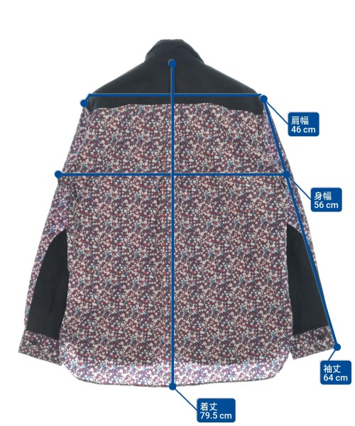 JUNYA WATANABE MAN（ジュンヤワタナベマン）カジュアルシャツ 紺 サイズ:M メンズ/2200660891163