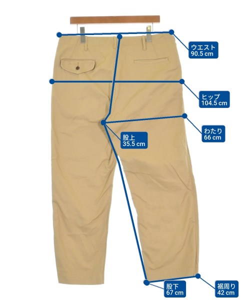 JUNYA WATANABE MAN（ジュンヤワタナベマン）チノパン ベージュ サイズ:L メンズ/2200663451050