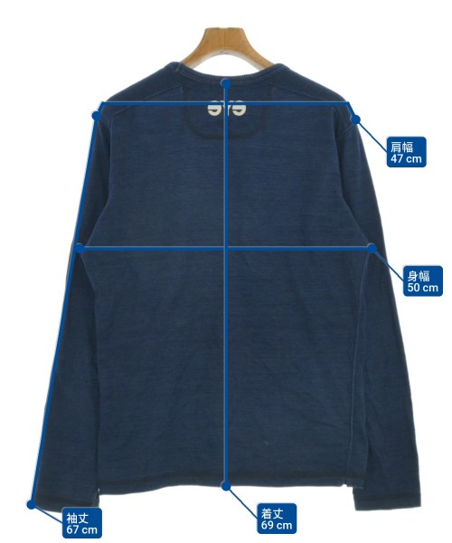 JUNYA WATANABE MAN（ジュンヤワタナベマン）Tシャツ・カットソー 青 サイズ:L メンズ/2200663451098