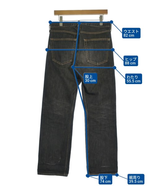 JUNYA WATANABE MAN（ジュンヤワタナベマン）デニムパンツ 黒 サイズ:M メンズ/2200664826024