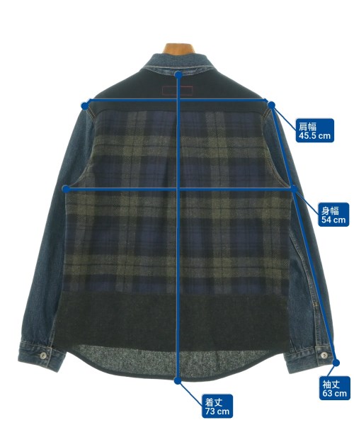 JUNYA WATANABE MAN（ジュンヤワタナベマン）デニムジャケット 紺 サイズ:S メンズ/2200664924027