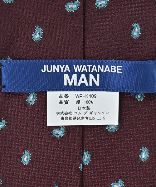 JUNYA WATANABE MAN（ジュンヤワタナベマン）ネクタイ 赤 サイズ:- メンズ/2200665705403