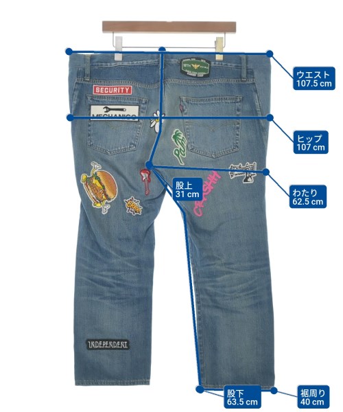 JUNYA WATANABE MAN（ジュンヤワタナベマン）デニムパンツ 青 サイズ:L メンズ/2200665967085