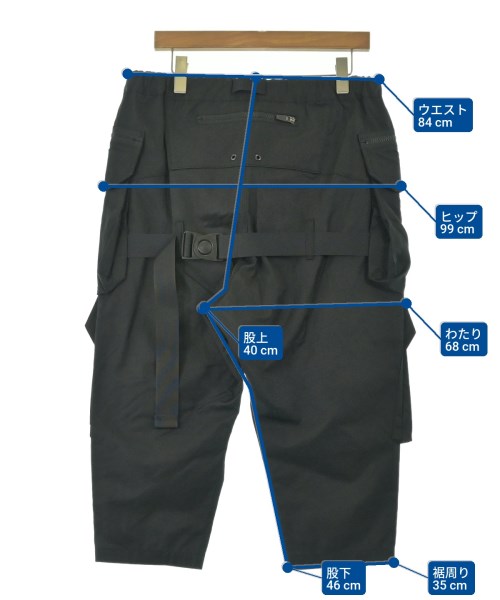 JUNYA WATANABE MAN（ジュンヤワタナベマン）クロップドパンツ 黒 サイズ:M メンズ/2200662662266