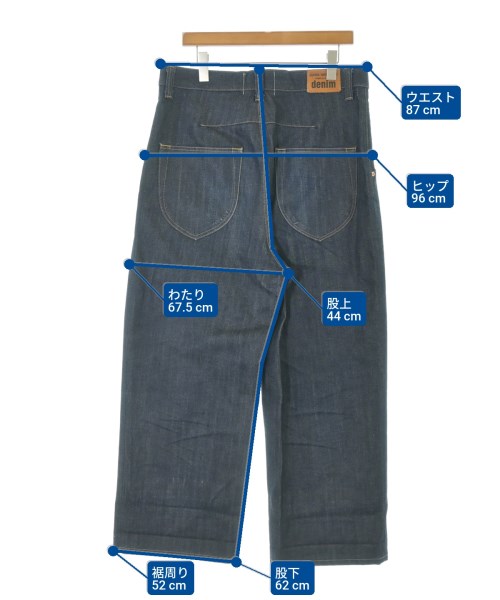 JUNYA WATANABE（ジュンヤワタナベ）デニムパンツ 紺 サイズ:L レディース/2200667056152
