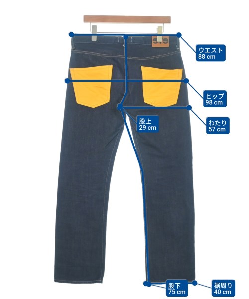 JUNYA WATANABE MAN（ジュンヤワタナベマン）デニムパンツ 紺 サイズ:M メンズ/2200663173037