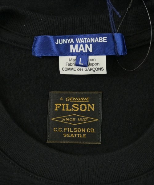 JUNYA WATANABE MAN（ジュンヤワタナベマン）Tシャツ・カットソー 黒 サイズ:L メンズ/2200668303132