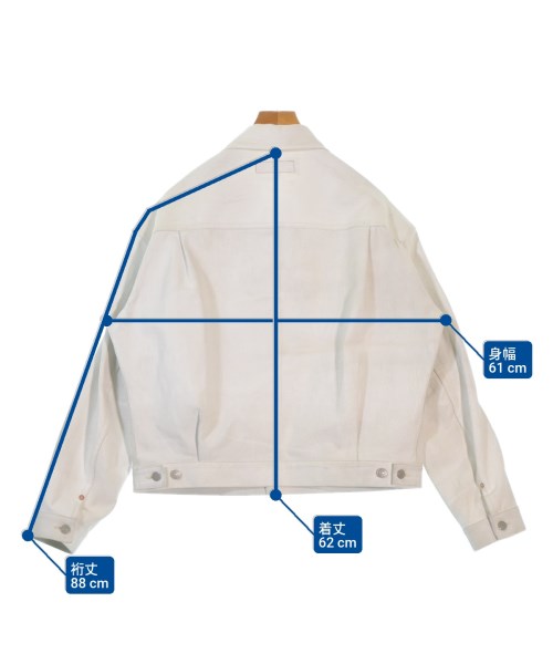 JUNYA WATANABE MAN（ジュンヤワタナベマン）デニムジャケット 白 サイズ:M メンズ/2200665378096