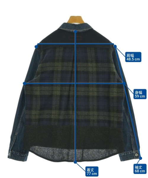 JUNYA WATANABE MAN（ジュンヤワタナベマン）デニムジャケット 青 サイズ:L メンズ/2200669155020