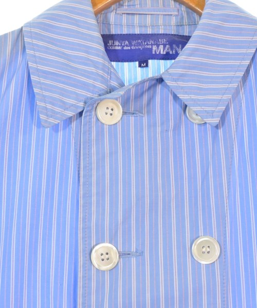 JUNYA WATANABE MAN（ジュンヤワタナベマン）ステンカラーコート 青 サイズ:M メンズ/2200664766054