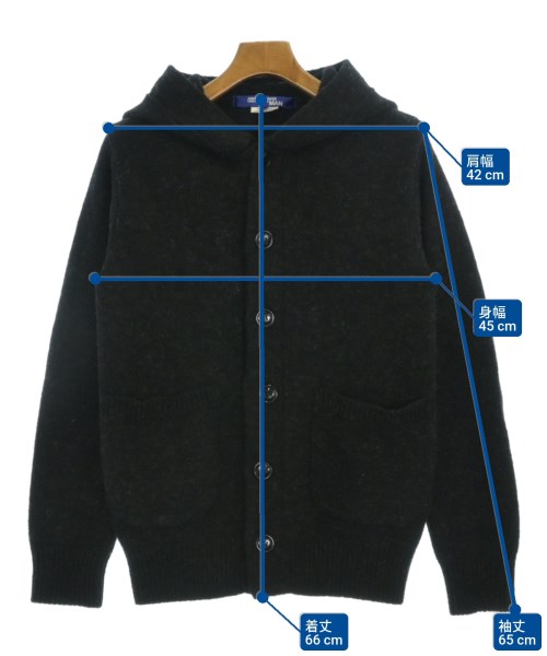 JUNYA WATANABE MAN（ジュンヤワタナベマン）カーディガン 黒 サイズ:S メンズ/2200669368086