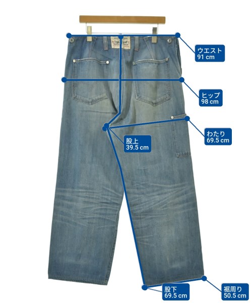 JUNYA WATANABE MAN（ジュンヤワタナベマン）デニムパンツ 青 サイズ:M メンズ/2200670319053