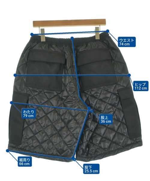 JUNYA WATANABE MAN（ジュンヤワタナベマン）ショートパンツ 黒 サイズ:L メンズ/2200670247011