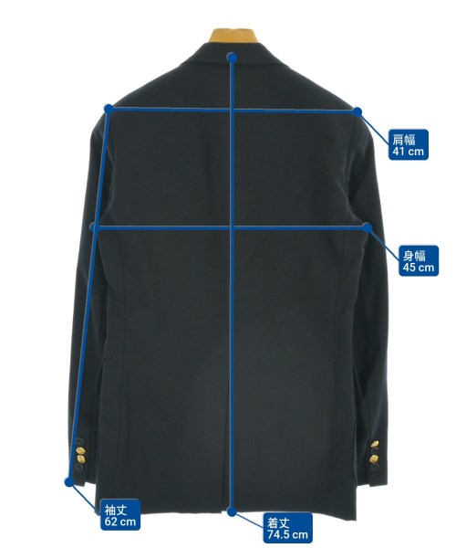 JUNYA WATANABE MAN（ジュンヤワタナベマン）カジュアルジャケット 紺 サイズ:XS メンズ/2200667387195