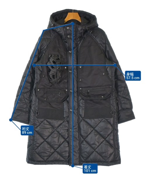 JUNYA WATANABE MAN（ジュンヤワタナベマン）ダウンジャケット/ダウンベスト 黒 サイズ:S メンズ/2200671290016