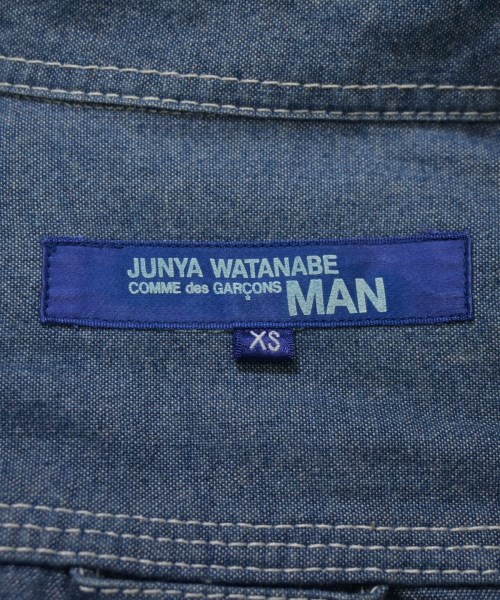 JUNYA WATANABE MAN（ジュンヤワタナベマン）カジュアルシャツ 青 サイズ:XS メンズ/2200729708036
