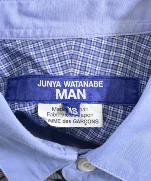 JUNYA WATANABE MAN（ジュンヤワタナベマン）カジュアルシャツ 青 サイズ:XS メンズ/2200729637022