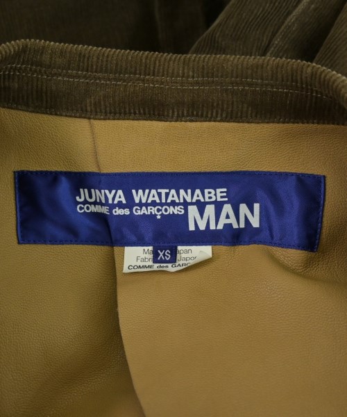 JUNYA WATANABE MAN（ジュンヤワタナベマン）カジュアルジャケット 茶 サイズ:XS メンズ/2200730441014