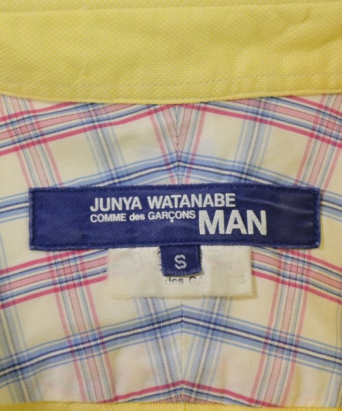 JUNYA WATANABE MAN（ジュンヤワタナベマン）カジュアルシャツ 黄 サイズ:S メンズ/2200725319076