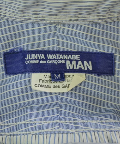 JUNYA WATANABE MAN（ジュンヤワタナベマン）カジュアルシャツ 青 サイズ:M メンズ/2200721893211